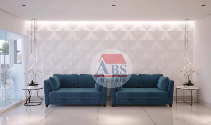 Imagem Apartamento com 2 dormitórios à venda, 61 m² por R$ 398.000,00 - Tupi - Praia Grande/SP