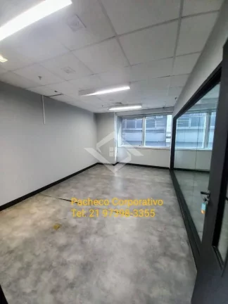 Imagem Centro Alugo Andar 869m2 no City Tower, saída do Metro da Carioca