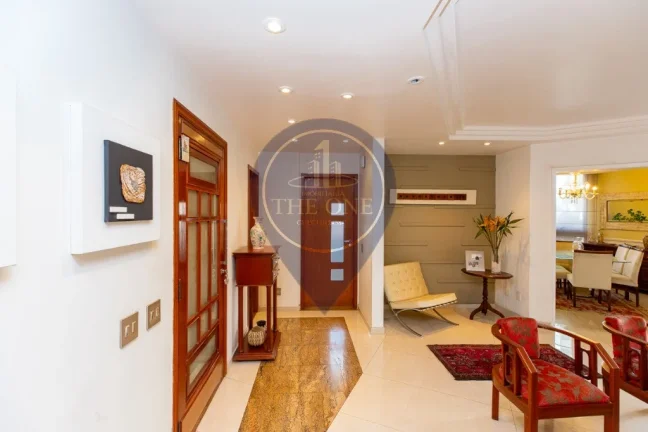 Imagem Apartamento de Luxo à Venda em Indianópolis, São Paulo-SP: 4 Quartos, 4 Suítes, 2 Salas, 4 Banheiros, 3 Vagas de Garagem, 200m²!
