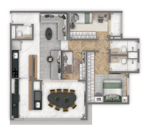 Imagem Living Pacific Belém