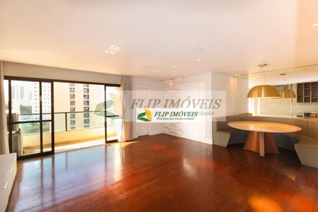 Imagem Lindo apartamento para venda com 132 m² com 4 quartos e 2 vagas de garagem no Cambuí - Campinas - SP