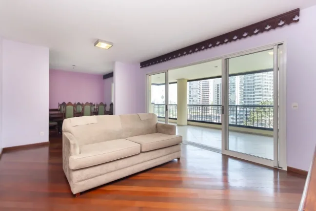 Imagem Apartamento Alto Padrão no Sumaré 214 m², 4 Dormitórios, Hall Privativo e Varanda Gourmet Integr...