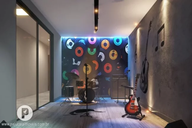 Imagem 03 suítes+DCE [119m²] ÷ em 100 meses, viz. ao GBarbosa, Jati