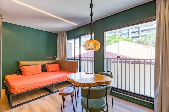Imagem Studio à venda em São Paulo, Pinheiros, com 1 quarto, 26m2