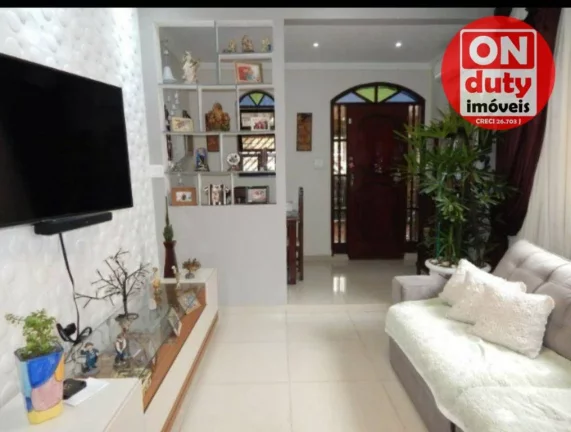Imagem Casa à venda, 150 m² por R$ 480.000,00 - Chico de Paula - Santos/SP