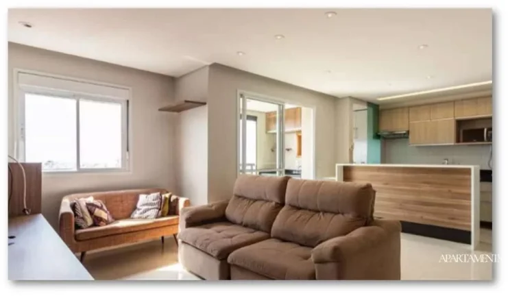 Imagem Apto Lindo com sala Ampliada - Lazer completo, comparado a um resort. Andar Alto