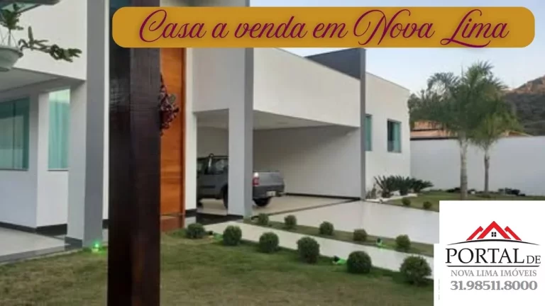 CASA DE CONDOMINIO RESIDENCIAL em NOVA LIMA - MG, HONORIO BICALHO