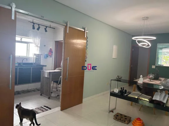 Imagem Sobreposta alta com 4 suítes, piscina e área gourmet à venda na Aparecida – Santos/SP