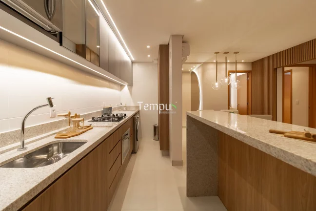 Imagem Lake House Residence - Apartamento Alto Padrão, Parque Amazonia, vista livre, andar alto, 3 Suítes