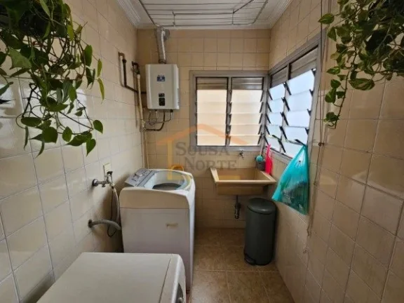 Imagem Apartamento semi-mobiliado, 93m², dispõe de 3 dormitórios, sendo 1 suíte, sala para 2 ambientes ...