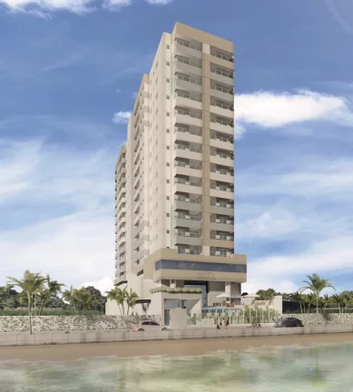 Imagem Apartamento com 2 dorms, Centro, Mongaguá - R$ 489 mil, Cod: 1535