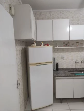 Imagem Apartamento Guilhermina - Praia Grande, de frente para Praia, com 50 m², 1 Dormitório, 1 Vaga.