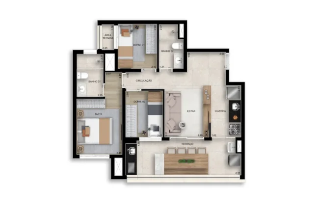 Imagem APARTAMENTO RESIDENCIAL em São Paulo - SP, Alto do Ipiranga