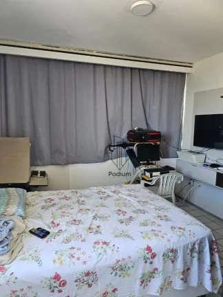 Imagem Cobertura linear com piscina privativa e vista para o mar a 110m da praia do Bessa -CO0181