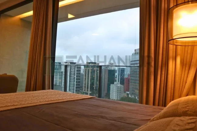 Imagem Apartamento para locação na Vila Olímpia, São Paulo-SP: 1 quarto, 1 suíte, 1 sala, 1 banheiro, 2 vagas, 68m². Venha conferir!