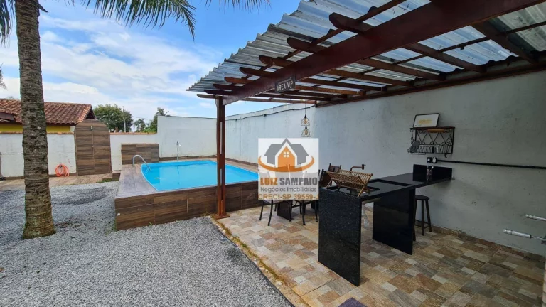 Imagem Casa Reformada, 3 quartos (1 suite), piscina, à venda, Bopiranga, Itanhaém