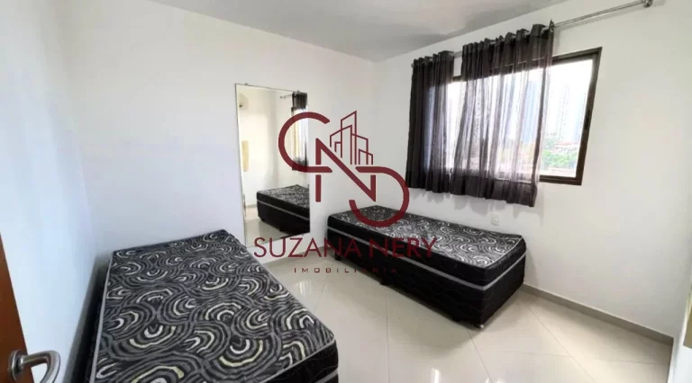 Imagem Apartamento no Residencial Poeta, lado sombra e mobiliado com 2 quartos