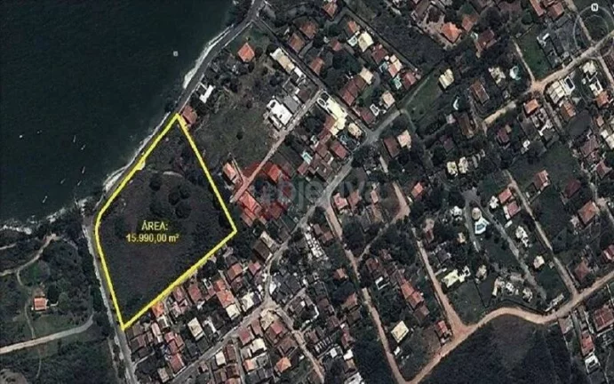 Imagem Terreno a venda com 15.990 m² - Praia do Sudoeste - São Pedro da Aldeia