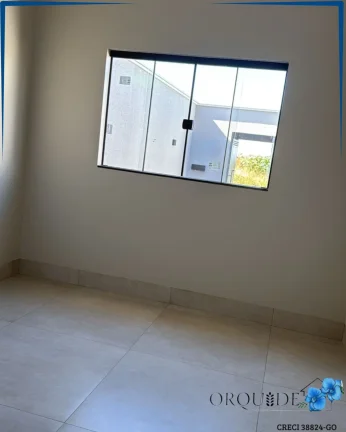 Imagem Casa à venda em Rio Verde-GO, Residencial Portal dos Ipês: 3 quartos, 1 suíte, 1 sala, 2 vagas de garagem, 150m².