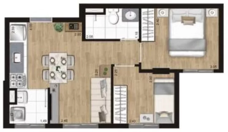 Imagem APARTAMENTO RESIDENCIAL em São Paulo - SP, Freguesia do Ó