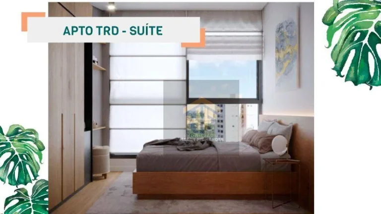 Imagem Flat de Lançamento com 1 quarto, localizado em Casa Amarela, Recife - Pernambuco.