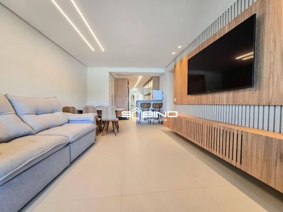 Imagem Apartamento Pé na Areia para Locação, com 4 Dormitórios 4 Suítes 140m² - Riviera de São Lourenço - Bertioga SP