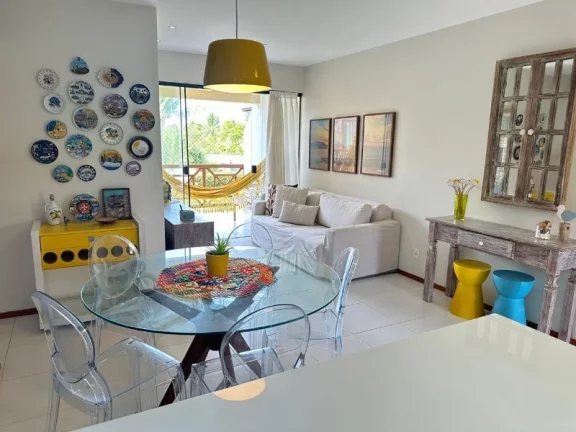 Imagem A 5ª Avenida Imóveis selecionou esse belíssimo apartamento 3/4, suite, porteira fechada no Condomínio Quinta Das Lagoas Reserva, Itacimirim: 970 mil