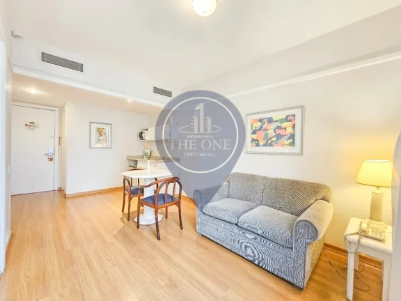 Imagem Apartamento à venda em São Paulo-SP, Jardim Paulista: 1 quarto, 1 banheiro, 1 vaga, 40m² de área. Imperdível oportunidade!