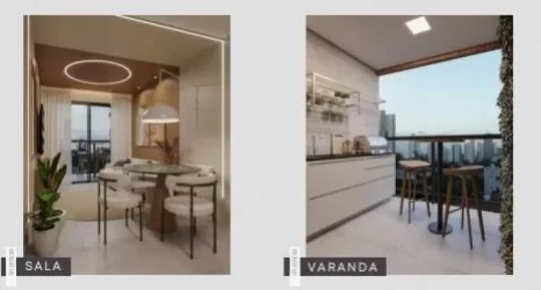 Imagem Atlantic 83: Seu Novo Refúgio à Beira-Mar em Intermares, Cabedelo - A Partir de R$ 318,100,00 - Descubra Sua Área Total de Conforto!