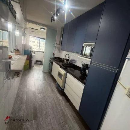 Imagem Apartamento com 3 dormitórios à venda, 85 m² por R$ 600.000,00 - Real - Praia Grande/SP