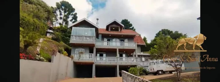 Imagem Linda e ampla casa a venda em Campos do Jordão-SP