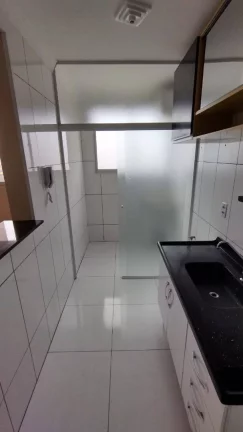 Imagem Apartamento com 2 dormitórios para alugar, 47 m² por R$ 1.484,00/mês - Vila Homero Thon - Santo André/SP