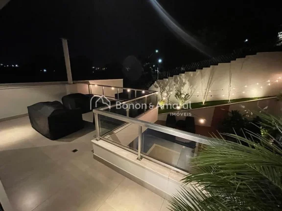 Imagem Casa à venda em Valinhos, em condomínio fechado, totalmente MOBILIADA. Com 3 suítes, todas com sa...
