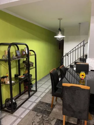 Imagem Sobrado com 3 dormitórios à venda, 186 m² por R$ 490.000,00 - Parque Marajoara - Santo André/SP