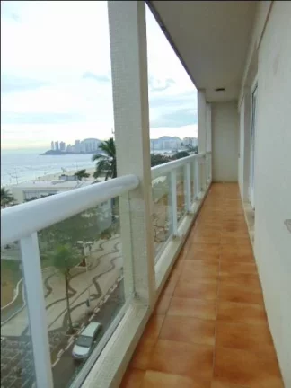 Imagem Praia de Pitangueiras, Prédio Frente Total para o Mar, Próximo ao Shopping, Garagem, Vista ao Mar.