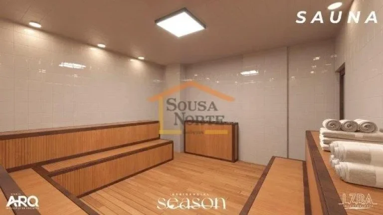 Imagem Apartamento de 46m², 2 dormitórios, sendo 1 suíte, com sistema de ar condicionado central. Imóve...
