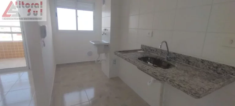 Imagem Imóvel à venda em Praia Grande-SP, Boqueirão: 2 quartos, 1 suíte, 1 sala, 2 banheiros, 1 vaga, 60m². Confira!