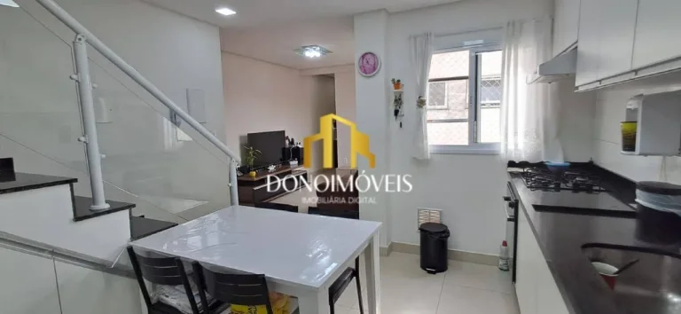 Imagem Venda de Linda Cobertura Mobiliada | 110m² | Campestre - Santo André | 2 Vagas | Vista Livre! Se v...