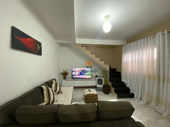 Imagem Casa com 3 dormitórios à venda, 102 m² por R$ 450.000 - Várzea - Lagoa Santa/MG