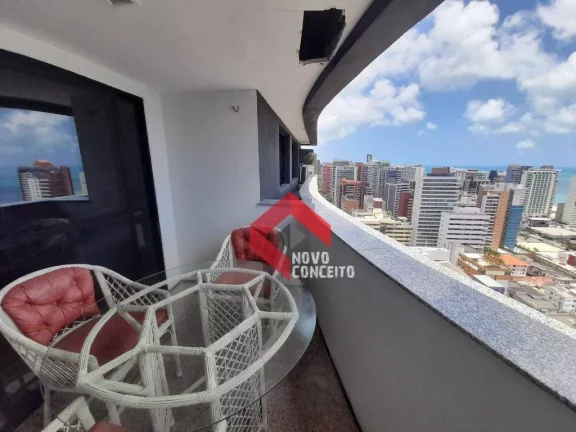 Imagem Apartamento à venda, 110 m² por R$ 780.000,00 - Meireles - Fortaleza/CE