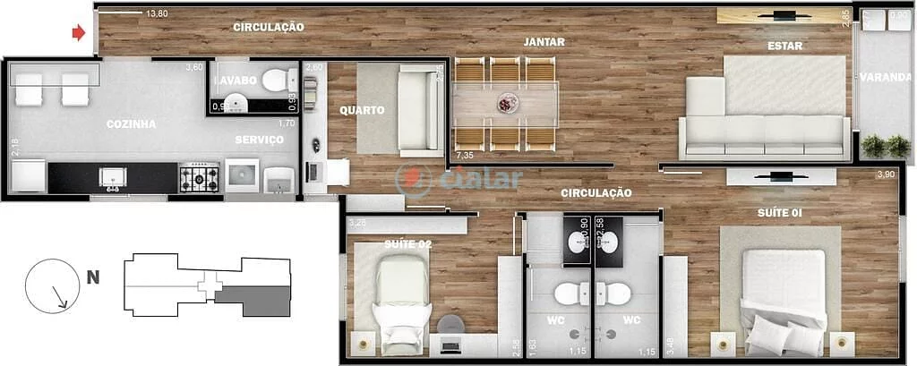 Imagem Cobertura Duplex à venda 4 Quartos 2 Suites 2 Vagas 166M Tijuca Rio de Janeiro - RJ Imagem Cobertura Duplex à venda 4 Quartos 2 Suites 2 Vagas 166M Tijuca Rio de Janeiro - RJ