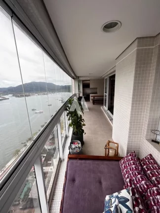 Imagem Apartamento com vista mar 3 suites na Ponta da Praia em Santos