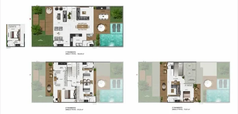 Imagem Casa de Luxo no Recreio dos Bandeirantes: 4 Quartos, 4 Suítes, 7 Banheiros e 253,26m² - Venda - Rio de Janeiro-RJ