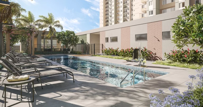 Imagem Now Milão - Apartamento na planta a venda com 2Q e varanda perto do Shopping Plaza Doro