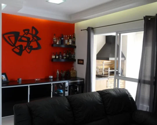 Imagem 300 MTS mêtro Vila Sônia-Apto 84mts, 3 dts, 1 suíte, varanda gourmet R$ 840MIL