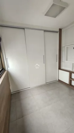 Imagem Studio de 44m com varanda envidraçada, ar condicionado, 1 vaga, área de serviço, sauna, salão de festas, piscina, deck, spa, fitness, churrasqueira