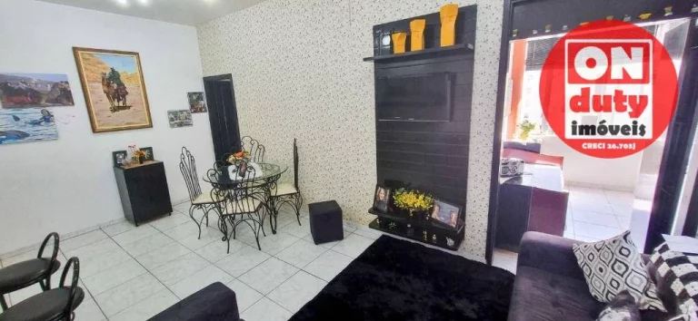 Imagem Apartamento à venda, 55 m² por R$ 530.000 - Boqueirão - Santos/SP