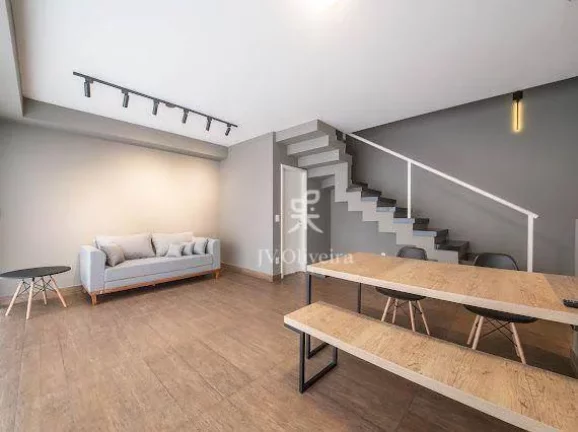 Imagem Apartamento Duplex com 1 dormitório, 89 m² - venda por R$ 1.780.000,00 ou aluguel por R$ 9.536,60/mês - Vila Gertrudes - São Paulo/SP