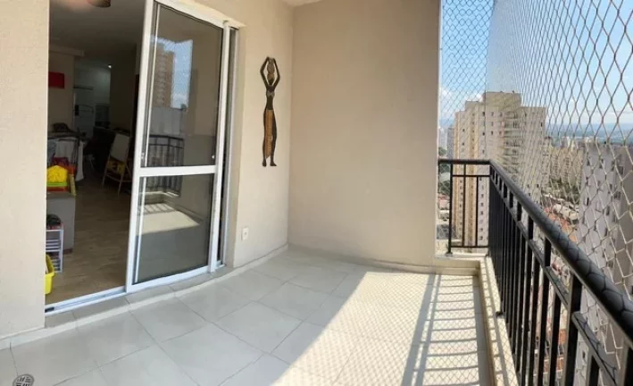 Imagem Excelente Apartamento Tatuapé 2 Dorms, 1 Suíte, 1 Vaga - Andar Alto