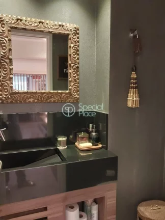 Imagem Ótimo apto à venda no Panamby ?Panamby - Área 164m² - Living com pé direito duplo para dois amb...